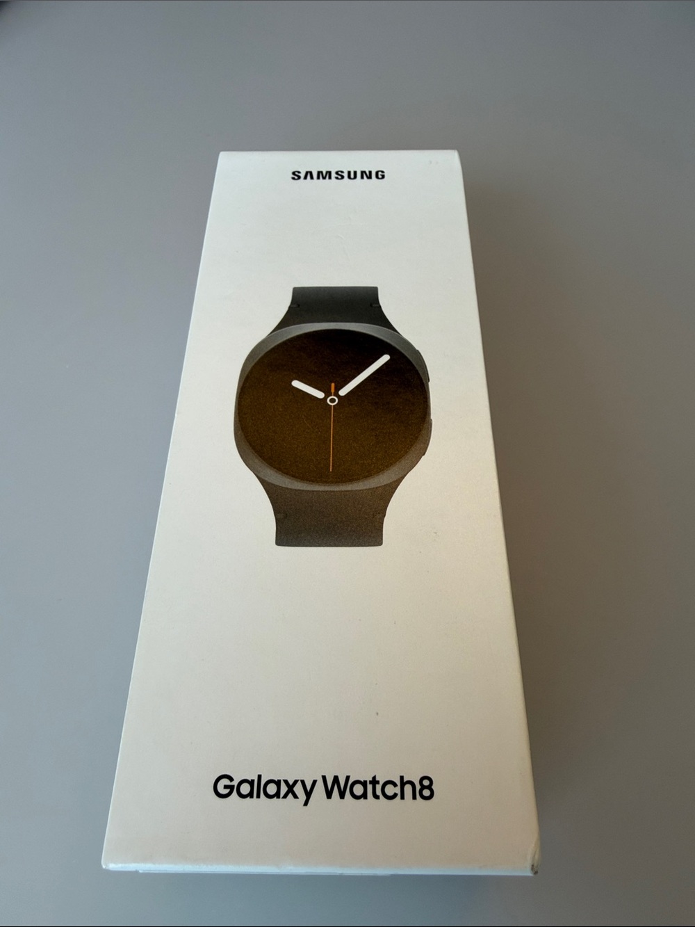 Samsung Galaxy Watch8 — Black Band Smartwatch
